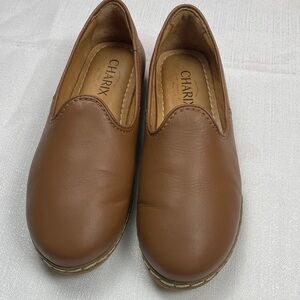 CHARIX Women's Brown Slip-On Sneakers Size 37.5 Euro